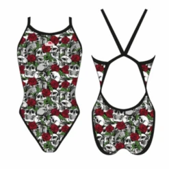 BAÑADOR NATACION 'REVOLUTION' SKULL AND ROSES 2019