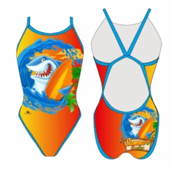 BAÑADOR NATACION 'REVOLUTION' SURF SHARK LOVE