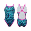 BAÑADOR NATACION MUJER BLU ANIMAL (REVOLUTION)