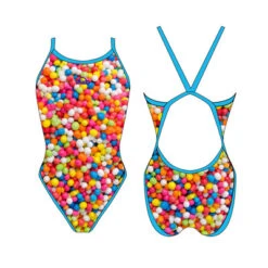 BAÑADOR NATACION MUJER GUMMY (REVOLUTION)