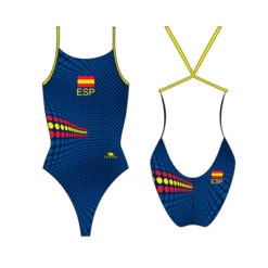 BAÑADOR NATACION MUJER SPAIN 2016 ( PRO RACER TIRANTE FINO)