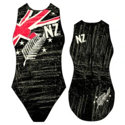 BAÑADOR WATERPOLO MUJER NEW ZEALAND VINTAGE 2013