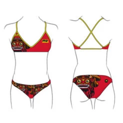 BIKINI NATACION MUJER BALI LISO ( PATRON MARE COMPLETO)