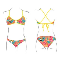 BIKINI NATACION MUJER TROPICAL TUCAN ( KNOTTIES)