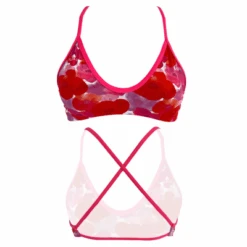 TOP BIKINI MARE POPPY FIELD