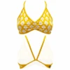 TOP FUNKY YELLOW IKAT